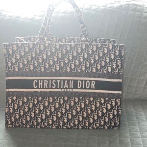 Christian Dior, Book Tote (Blue)